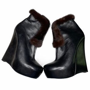 Alejandro Ingelmo Vero Cuoio black boots Sz38.5